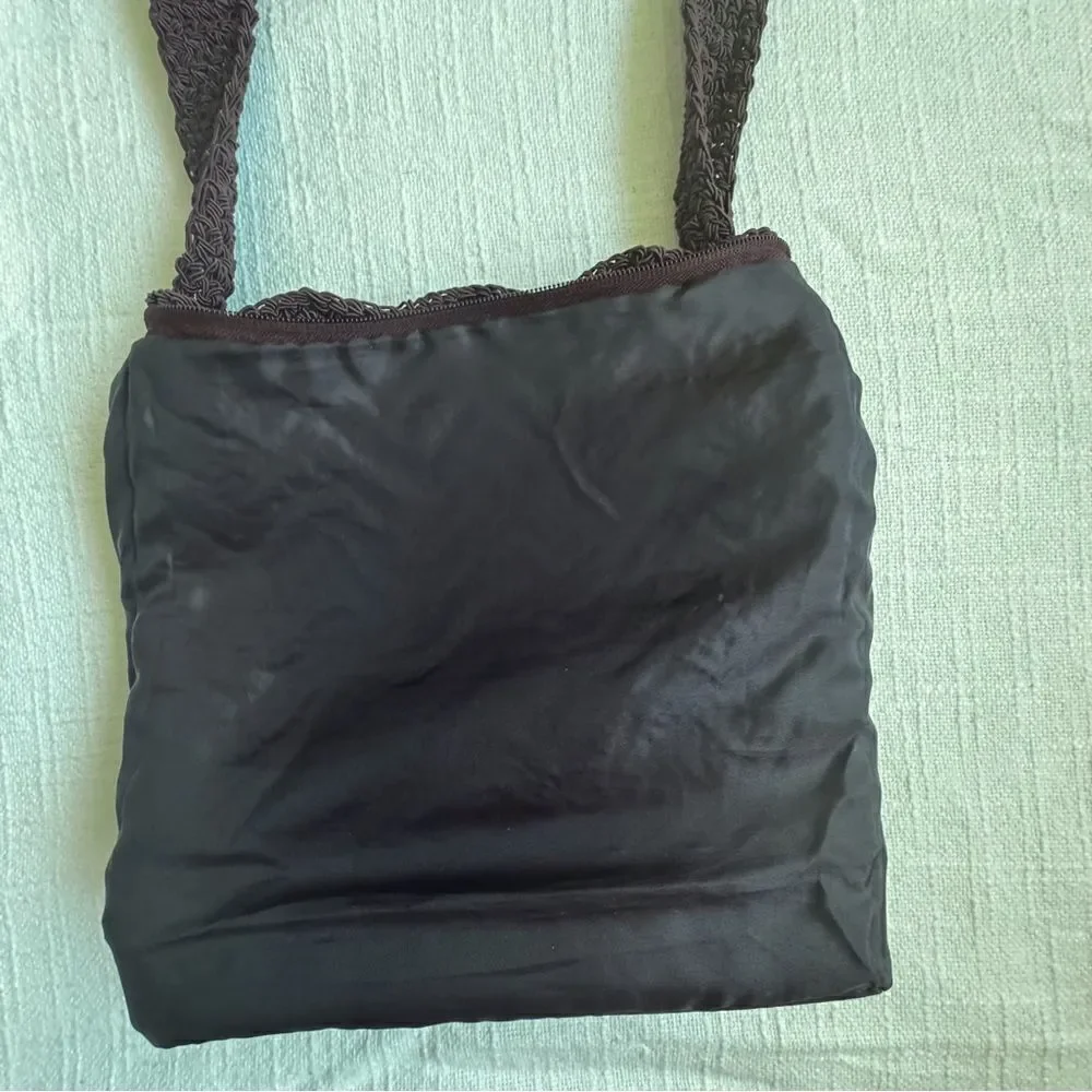 R&G Designs Maroon Tie Knot Boho Casual Purse Shoulder Bag Hand Made